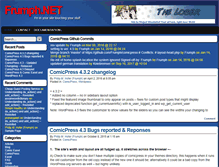 Tablet Screenshot of frumph.net